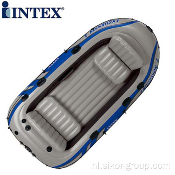 Intex 68324 /68325 Excursie 4-5 BOOTSET Opblaasbare kajakwater sportserie Visboot